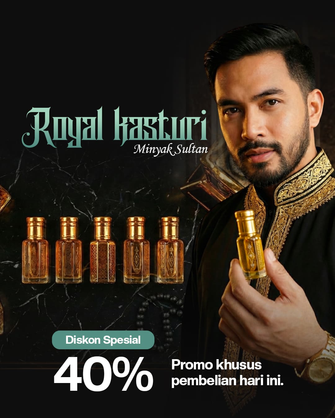 Royal Kasturi — Parfum Minyak Wangi Non-Alkohol