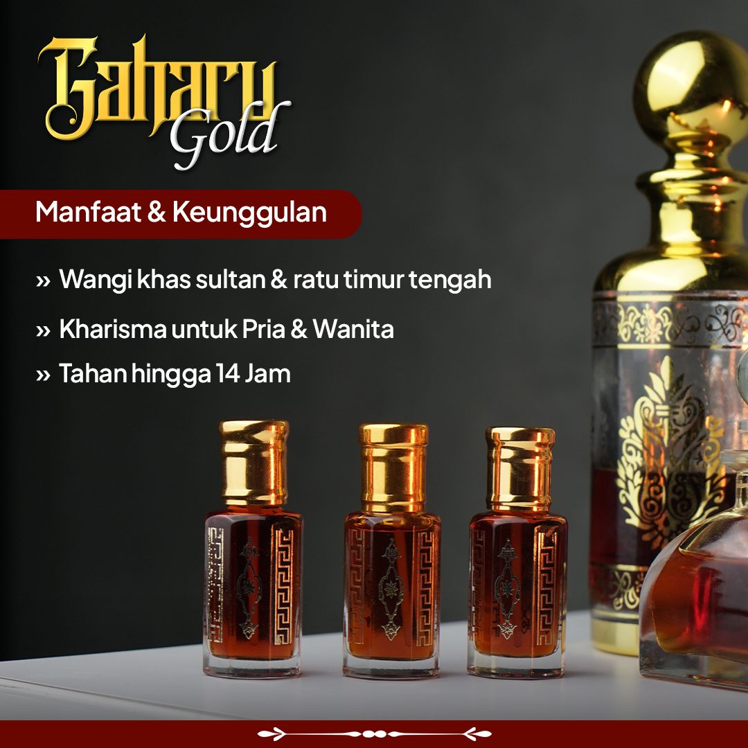 Gaharu Gold — Parfum Minyak Wangi Gaharu Non-Alkohol